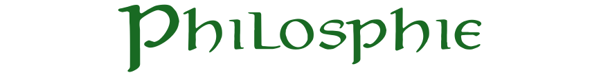 Philosophie